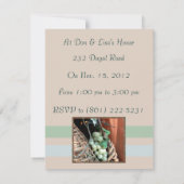 Invitation à une soirée dégustation de vins (Dos)