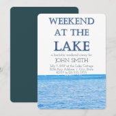 Invitation à une soirée d'enterrement de vie de ga (Devant / Derrière)