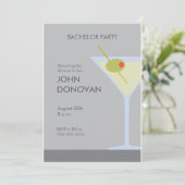 Invitation à une soirée d'enterrement de vie de ga (Debout devant)