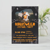 Invitation à une soirée d'Halloween effrayante – F (Debout devant)