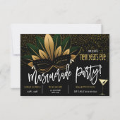 Invitation à une soirée du Nouvel An (Devant)