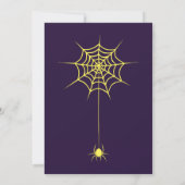 Invitation à une soirée effrayante d'Halloween (Dos)