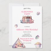 INVITATION À UNE SOIRÉE EN PYJAMA FÉMININ (Devant)