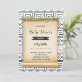 Invitation à une soirée en togue (Debout devant)