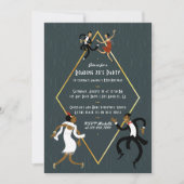 Invitation à une soirée endiablée des années 20 (Devant)