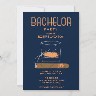 Invitation à une soirée entre célibataires autour