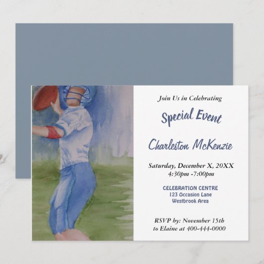 INVITATION À UNE SOIRÉE ENTRE GARS (Devant / Derrière)