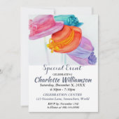 INVITATION À UNE SOIRÉE FILLE (Devant)