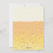 Invitation à une Soirée Fût (Dos)