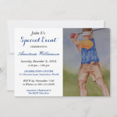 INVITATION À UNE SOIRÉE GOLF (Devant)