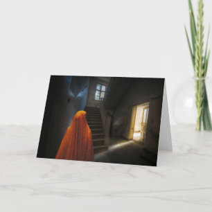 Invitation à une soirée Halloween. Carte