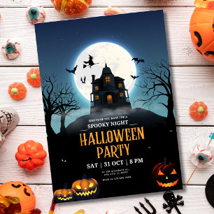 Invitation à une soirée Halloween, Halloween de nu