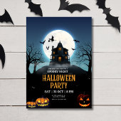 Invitation à une soirée Halloween, Halloween de nu