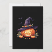 Invitation à une soirée Halloween, Invitation ador (Dos)