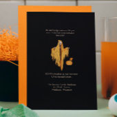 Invitation à une soirée Halloween | Invitation hum