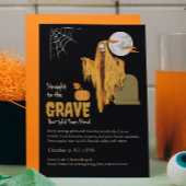 Invitation à une soirée Halloween | Invitation hum