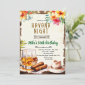 Invitation à une soirée havanaise (Debout devant)