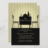 Invitation à une soirée intime (Devant / Derrière)