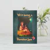 Invitation à une soirée Luau hawaïenne (Debout devant)