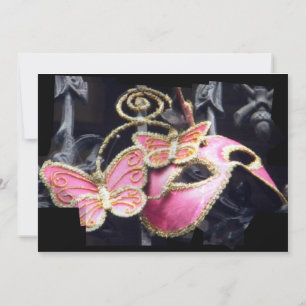 Invitation à une soirée masquée