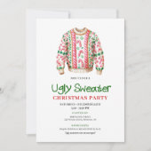 Invitation à une soirée moderne avec des pulls moc (Devant)