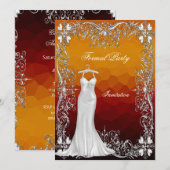 Invitation à une soirée mondaine (Devant / Derrière)