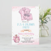 Invitation à une soirée parfum et pyjamas (Debout devant)