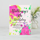 Invitation à une soirée peinture, soirée artistiqu (Debout devant)