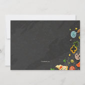 Invitation à une soirée pizza à faire soi-même (Dos)