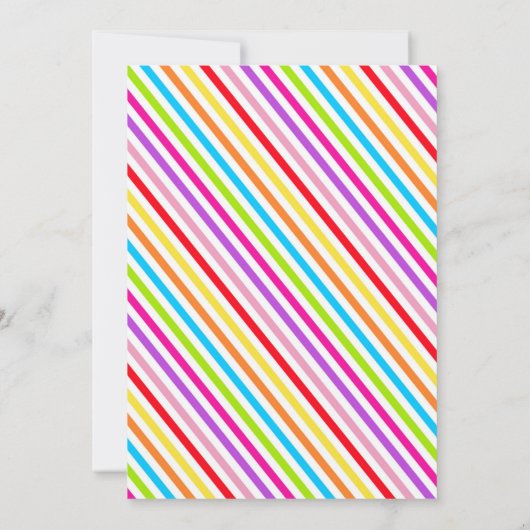 Invitation à une soirée Pizza et Pyjamas (Dos)