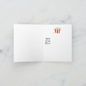 Invitation à une soirée popcorn et cinéma (Intérieur)