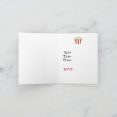 Invitation à une soirée popcorn et cinéma (Intérieur)
