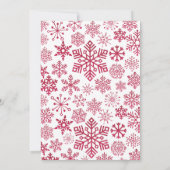 Invitation à une soirée pull moche Entreprise Floc (Dos)