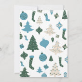 Invitation à une soirée pull moche moderne (Dos)