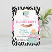 Invitation à une soirée pyjama (Debout devant)