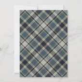 Invitation à une soirée pyjama camping (Dos)