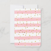 Invitation à une soirée pyjama entre filles (Dos)