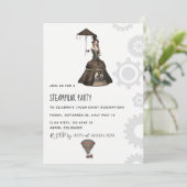 Invitation à une soirée Steampunk (Debout devant)