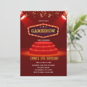 Invitation à une soirée sur le tapis rouge d'un je (Debout devant)