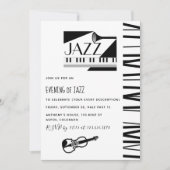 Invitation à une soirée sur le thème du Jazz Blues (Devant)