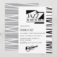 Invitation à une soirée sur le thème du Jazz Blues