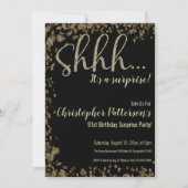 Invitation à une soirée surprise pour le 91e anniv (Devant)