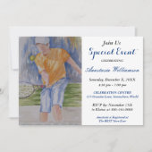 INVITATION À UNE SOIRÉE TENNIS (Devant)