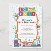 Invitation à une soirée thématique sur la science  (Devant)