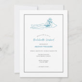 Invitation à une soirée Turquoise le week-end de p (Devant)