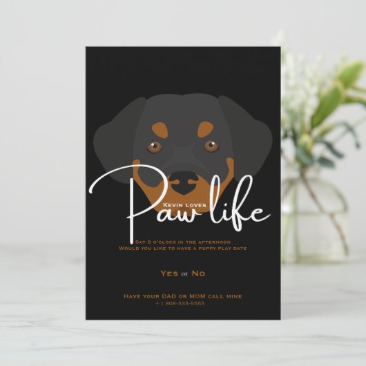 Invitation à une sortie ludique (Debout devant)