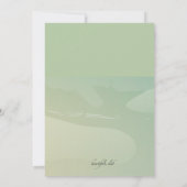 Invitation à une vague (Dos)