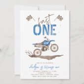 Invitation à vélo Blue Fast One Dirt (Devant)