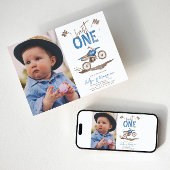 Invitation à vélo Blue Fast One Dirt