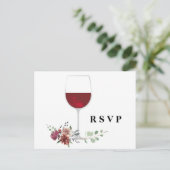 invitation à vin adulte rsvp (Debout devant)
